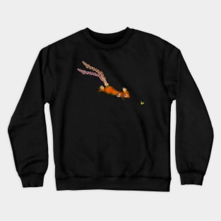 Lavender squirrel Crewneck Sweatshirt